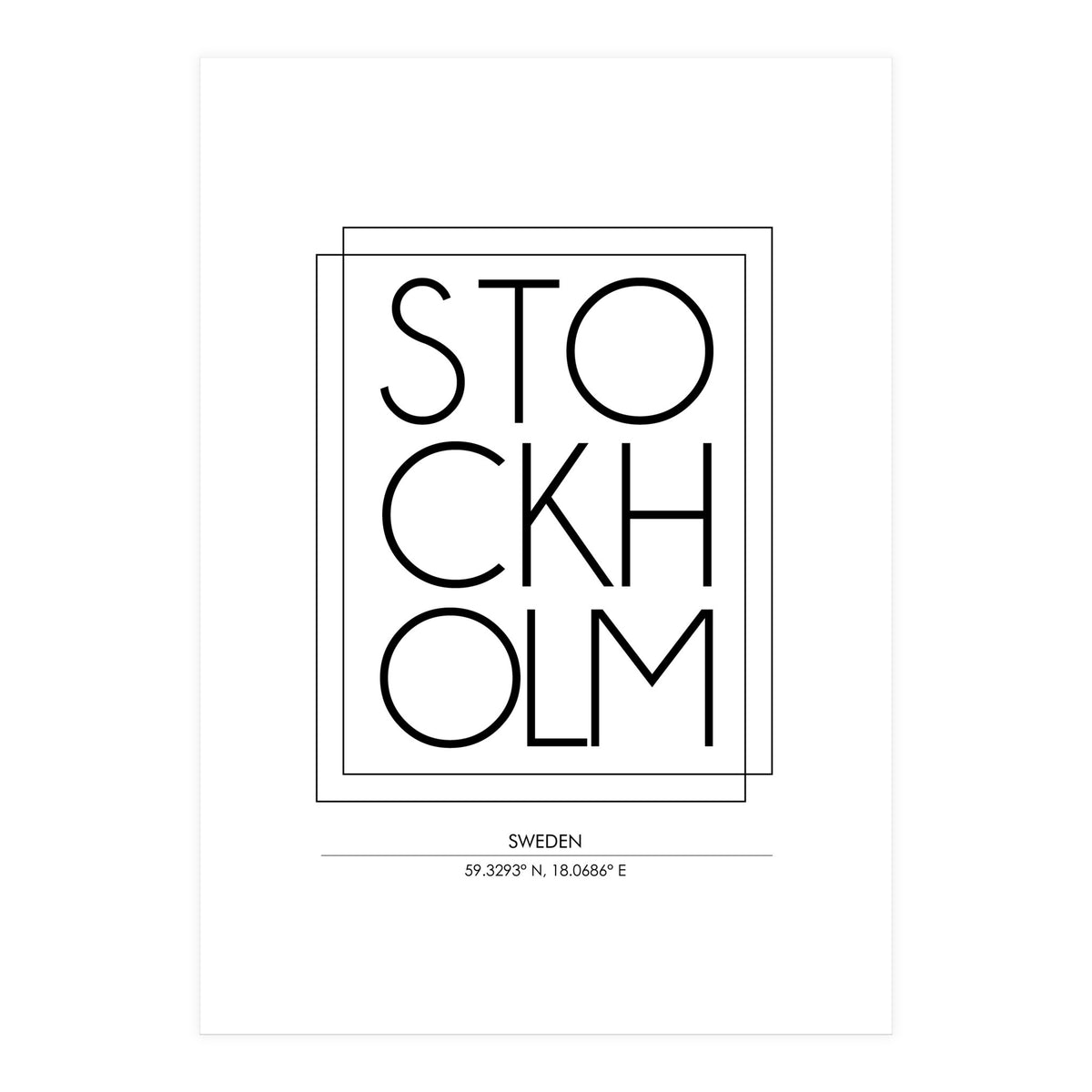 Stockholm (Print Only)