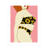 Sunflower Swimsuit (Print Only) thumbnail