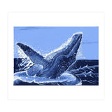 Humpback Whale Breaching  (Print Only) thumbnail