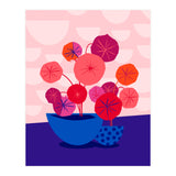 Pileas in Red and Pink (Print Only) thumbnail