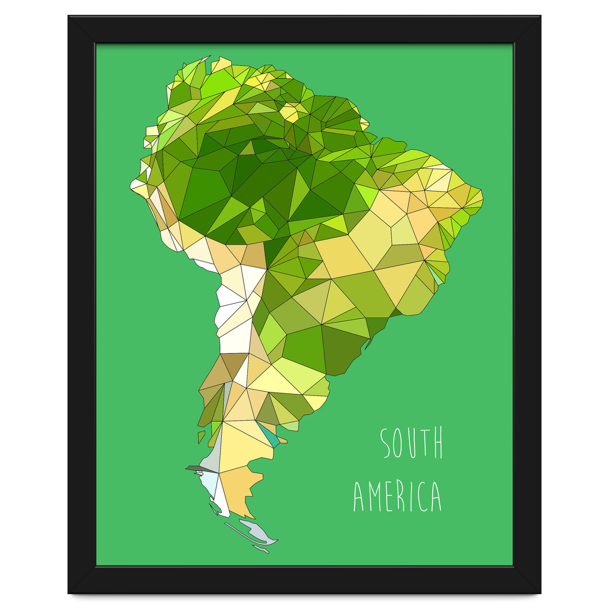 SOUTH AMERICA – Green