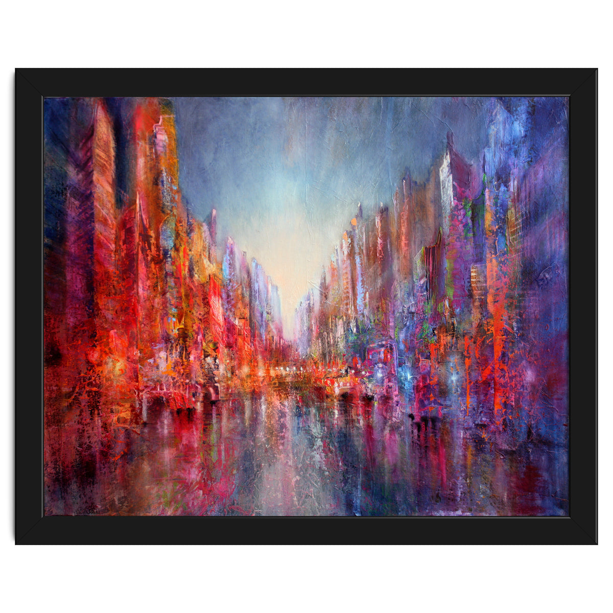 Stadt Am Fluss  - city on the riverside