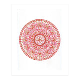 Red & Gold Mandala (Print Only) thumbnail