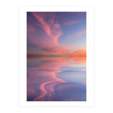 Pink and Blue Sunset (Print Only) thumbnail