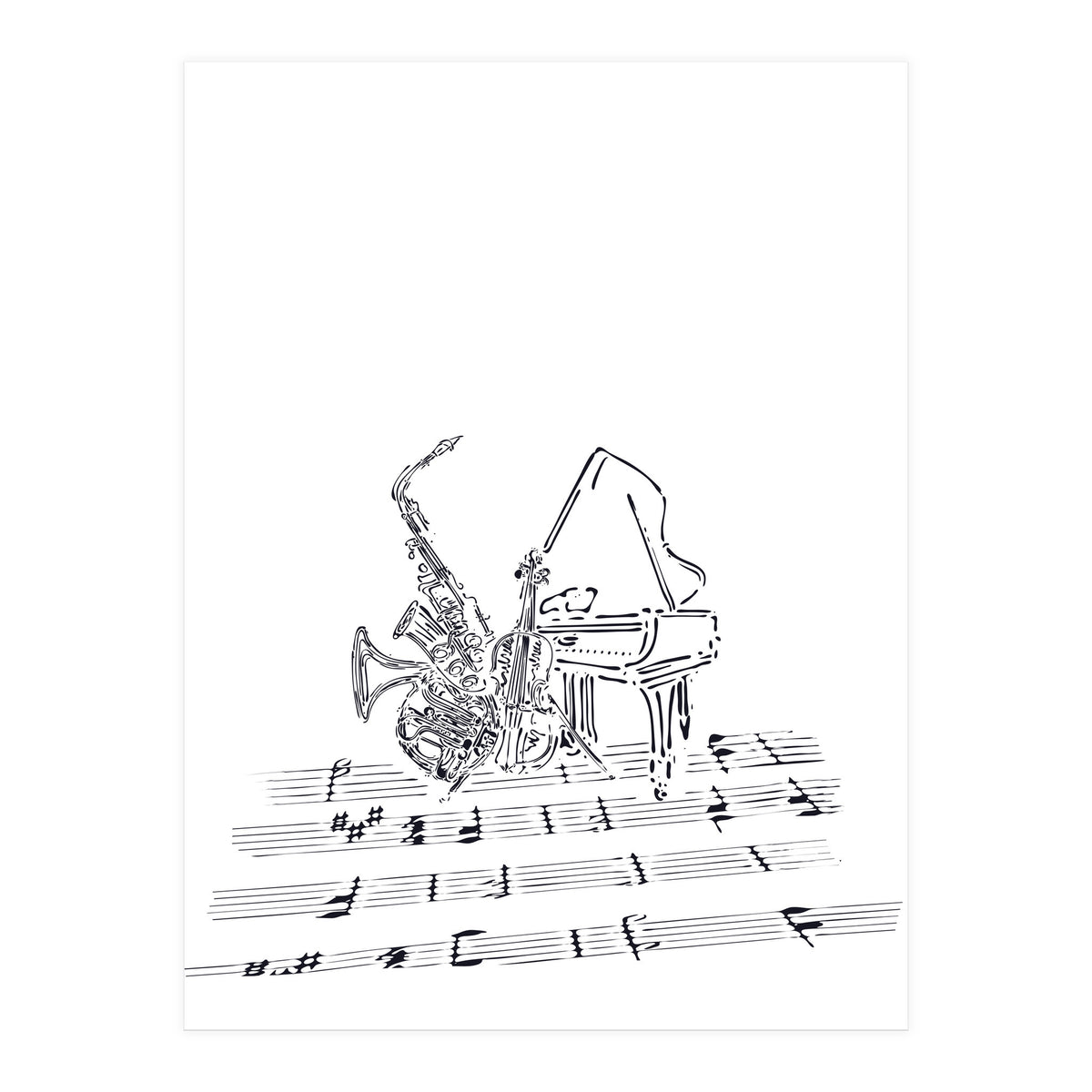 The Band (Print Only)