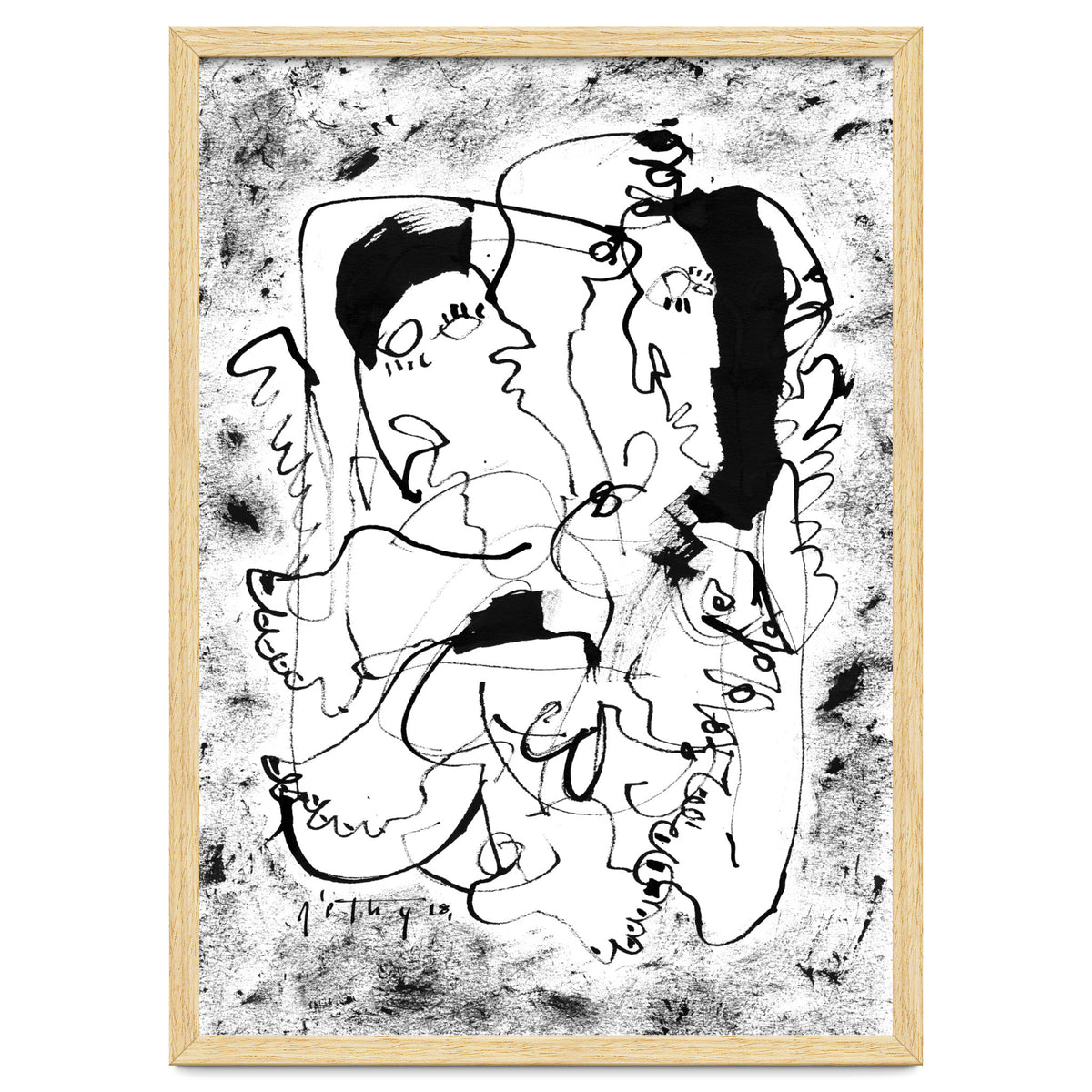 Dancing Forever - b&w