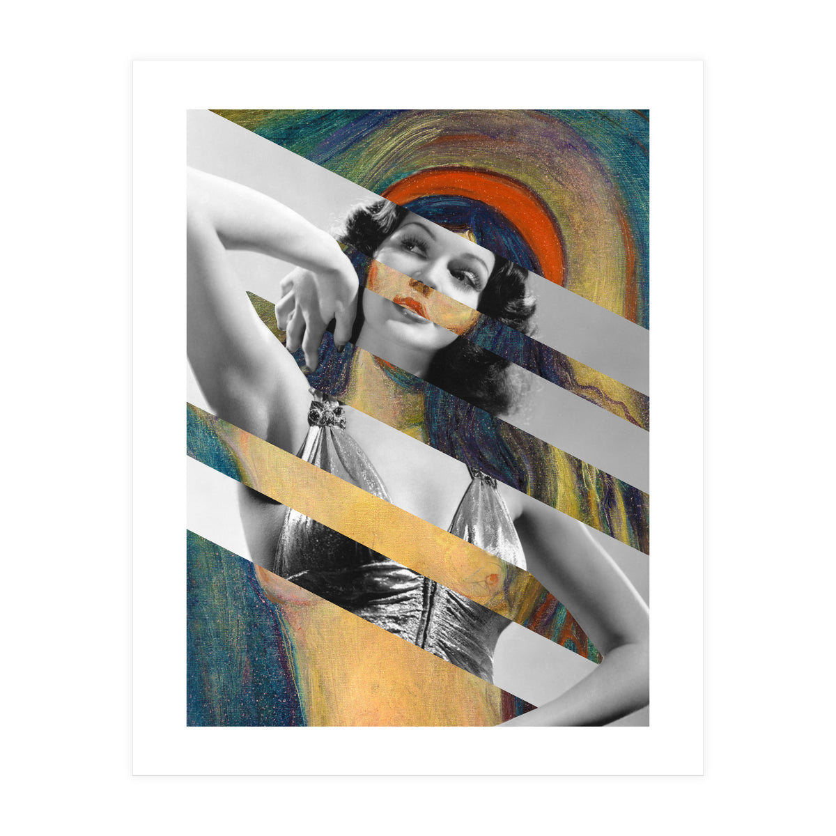 Munch's Madonna & Rita Hayworth  (Print Only)