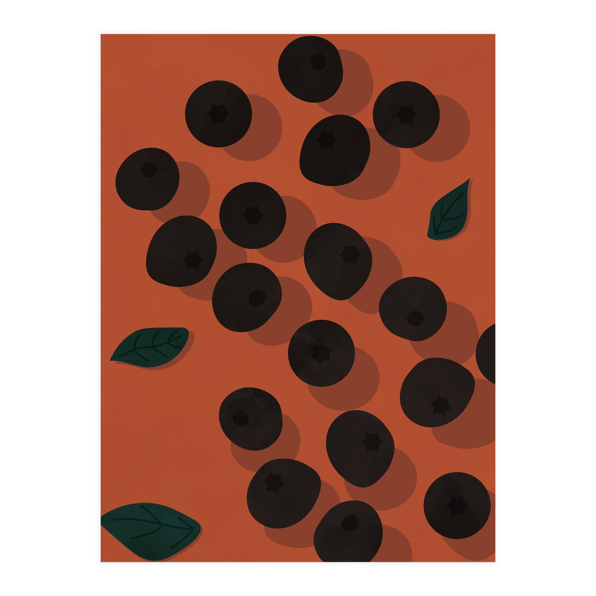 Berry Botanical Modern Boho (Print Only)