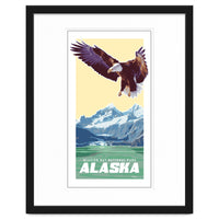 Alaskan Eagle Poster