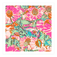 Pink Sunflowers (Print Only)