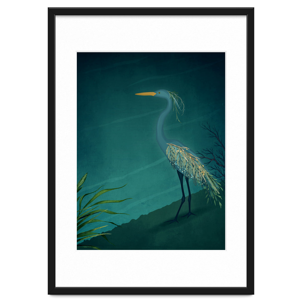 Camouflage:  The Crane