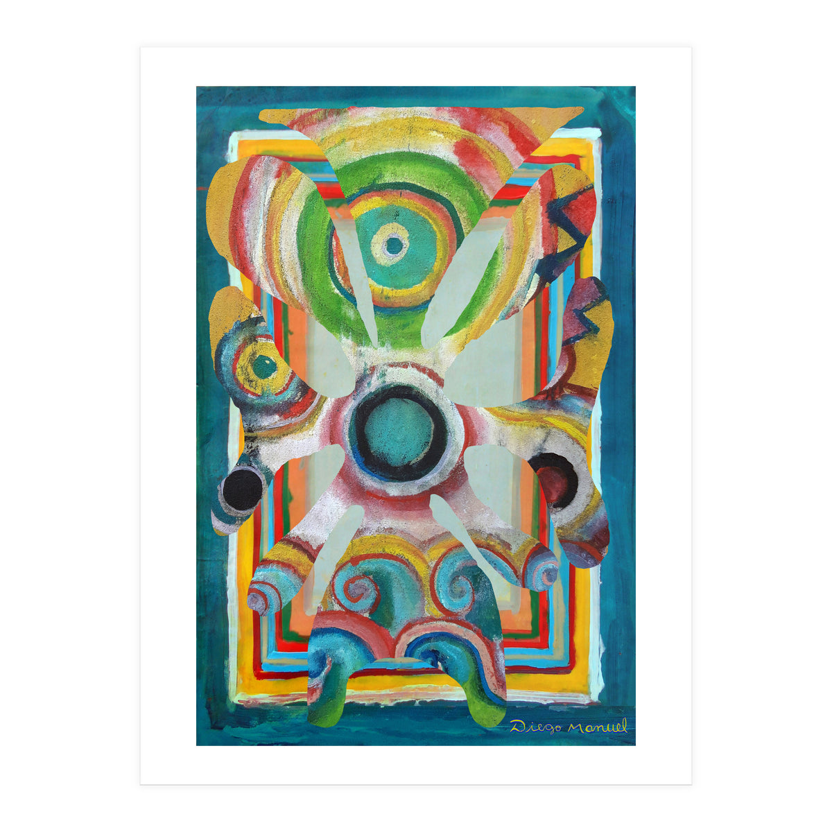 Pop Abstract 2023 Tapiz 9 (Print Only)