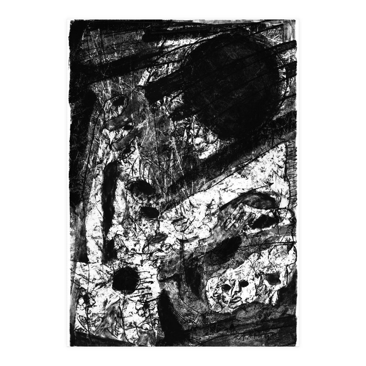 On That Day - b&w (Print Only)