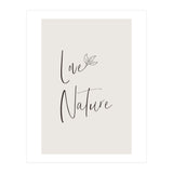Love nature - minimalist (Print Only) thumbnail