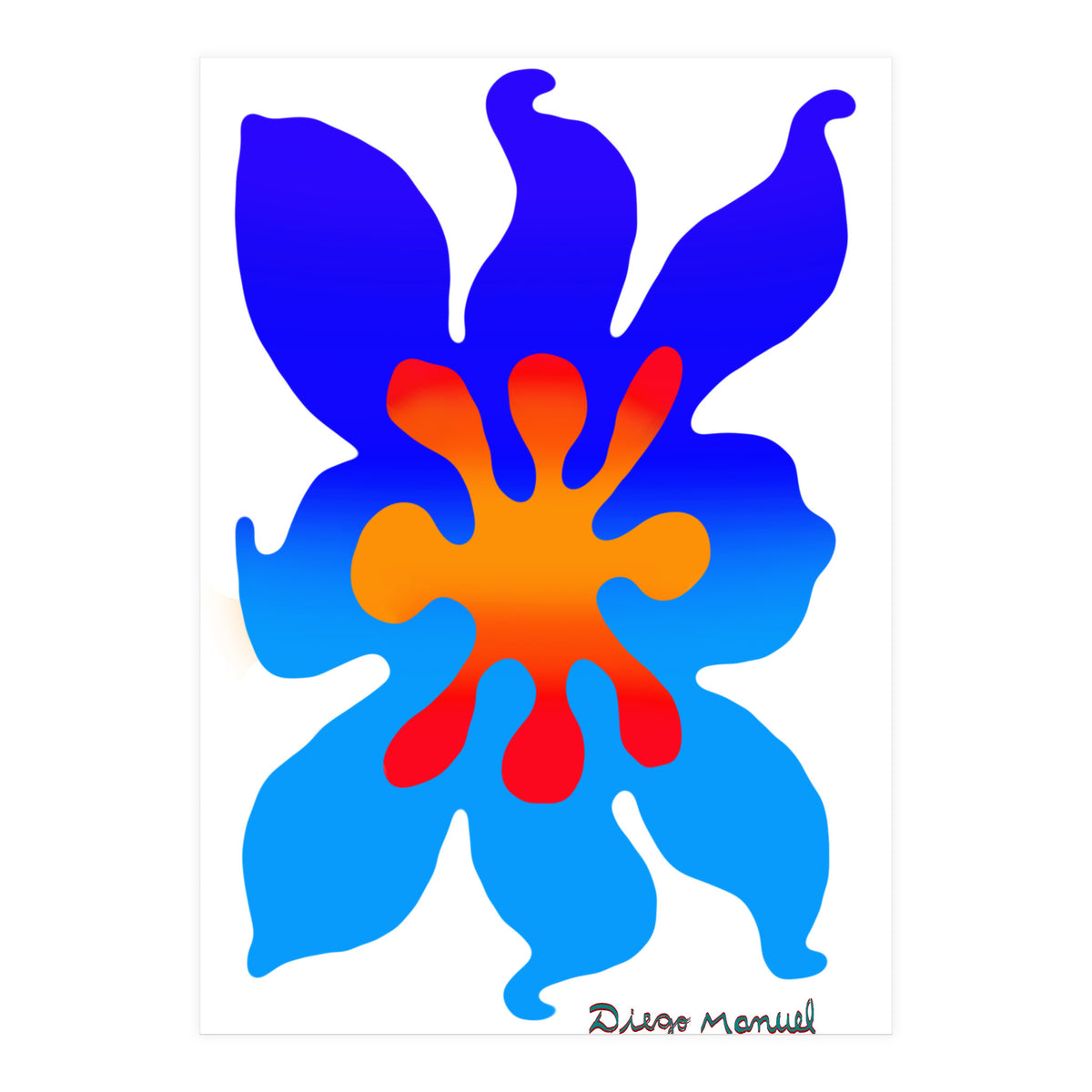 Fuego 75 Copia (Print Only)