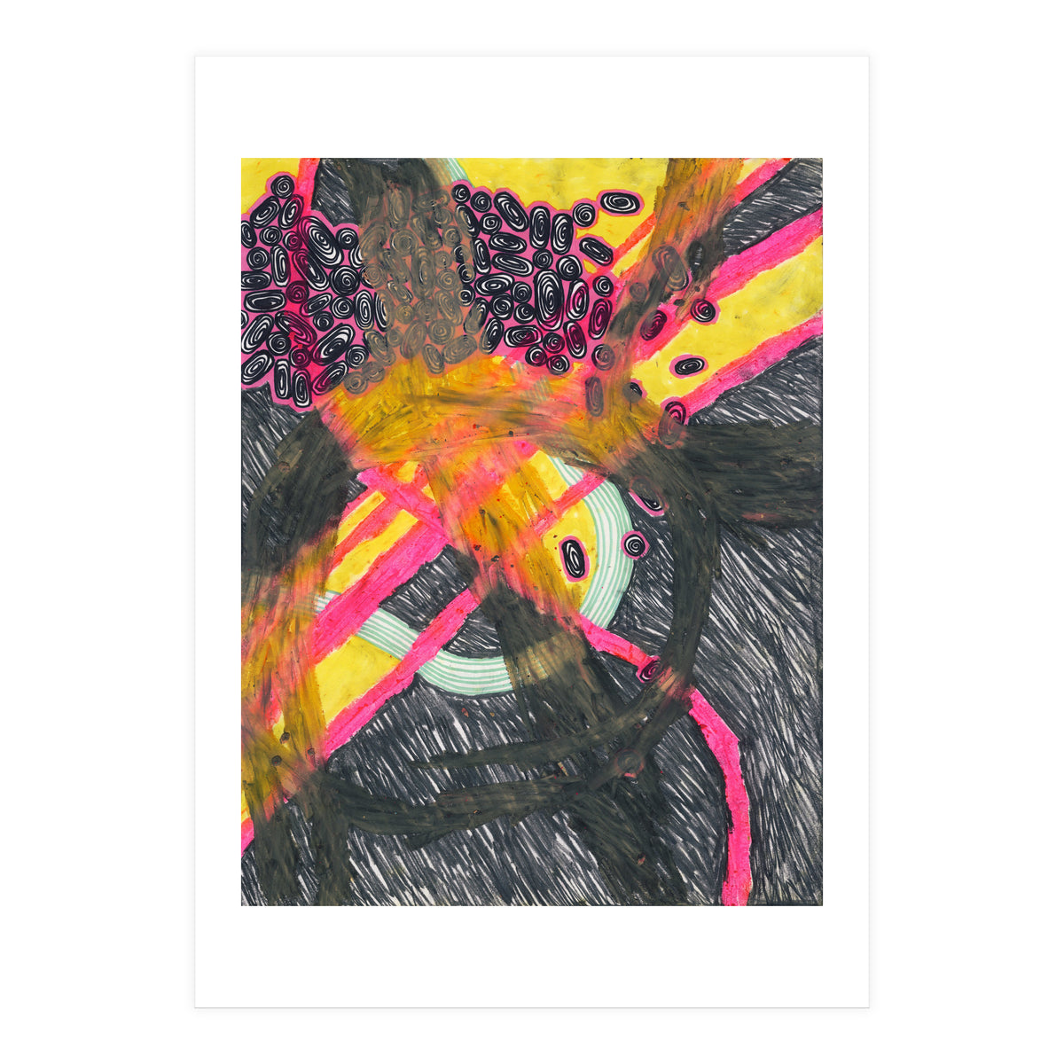 Neon Falling (Print Only)