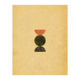 Blurry mid century modern shapes (Print Only) thumbnail