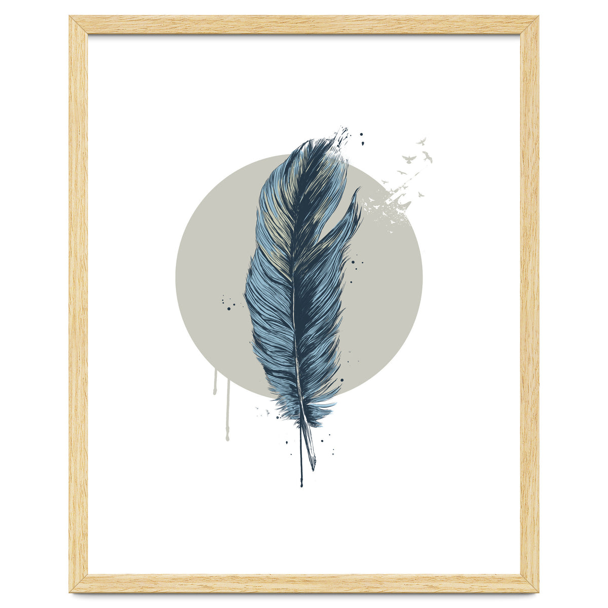 Feather In A Circle