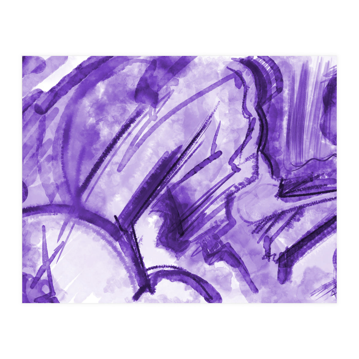 Roxo E Roxo (Print Only)