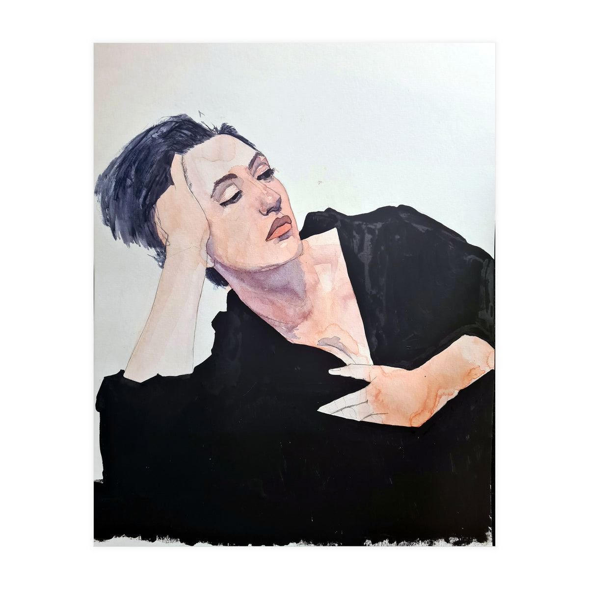 Untitled #91 - Woman in black (Print Only)