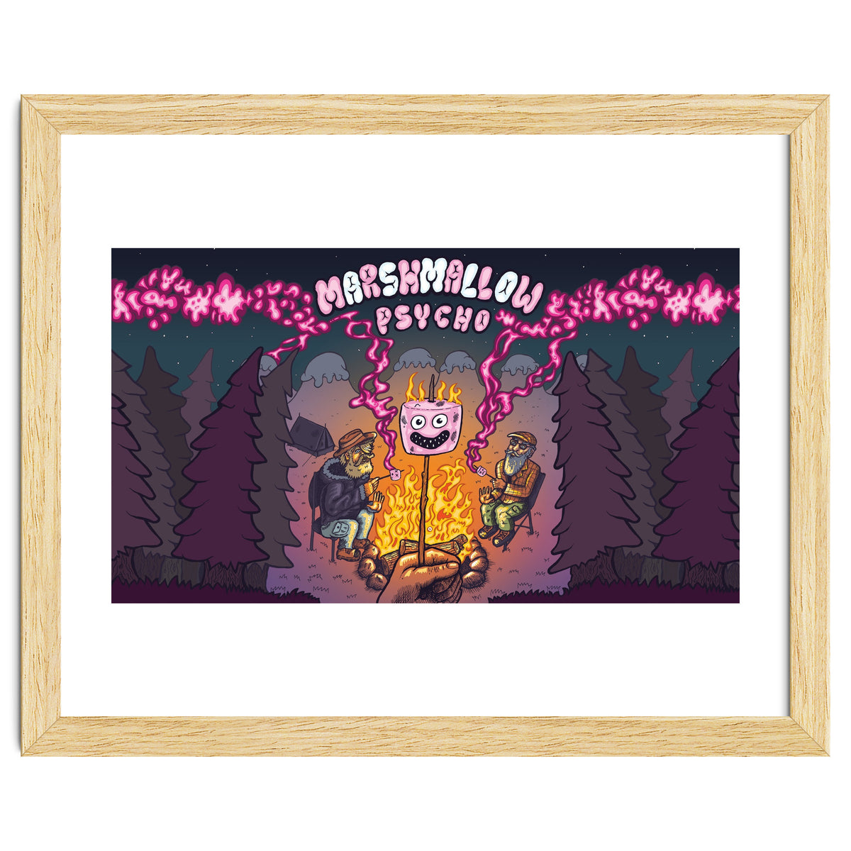 Marshmallow Psycho 12.3% ABV Bourbon Barrel Aged Marshmallow Stout