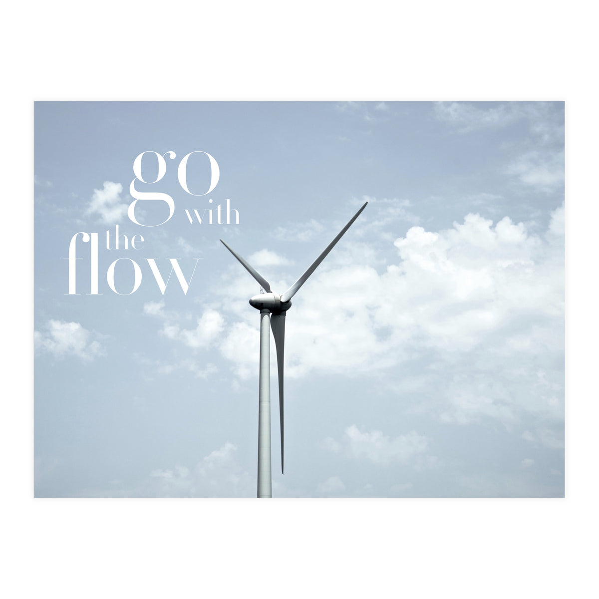 go with the flow (Print Only)