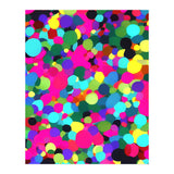 A Mess Of Colors, Eclectic Colorful Water Balloons, Fun Party Confetti Polka Dots Painting (Print Only) thumbnail