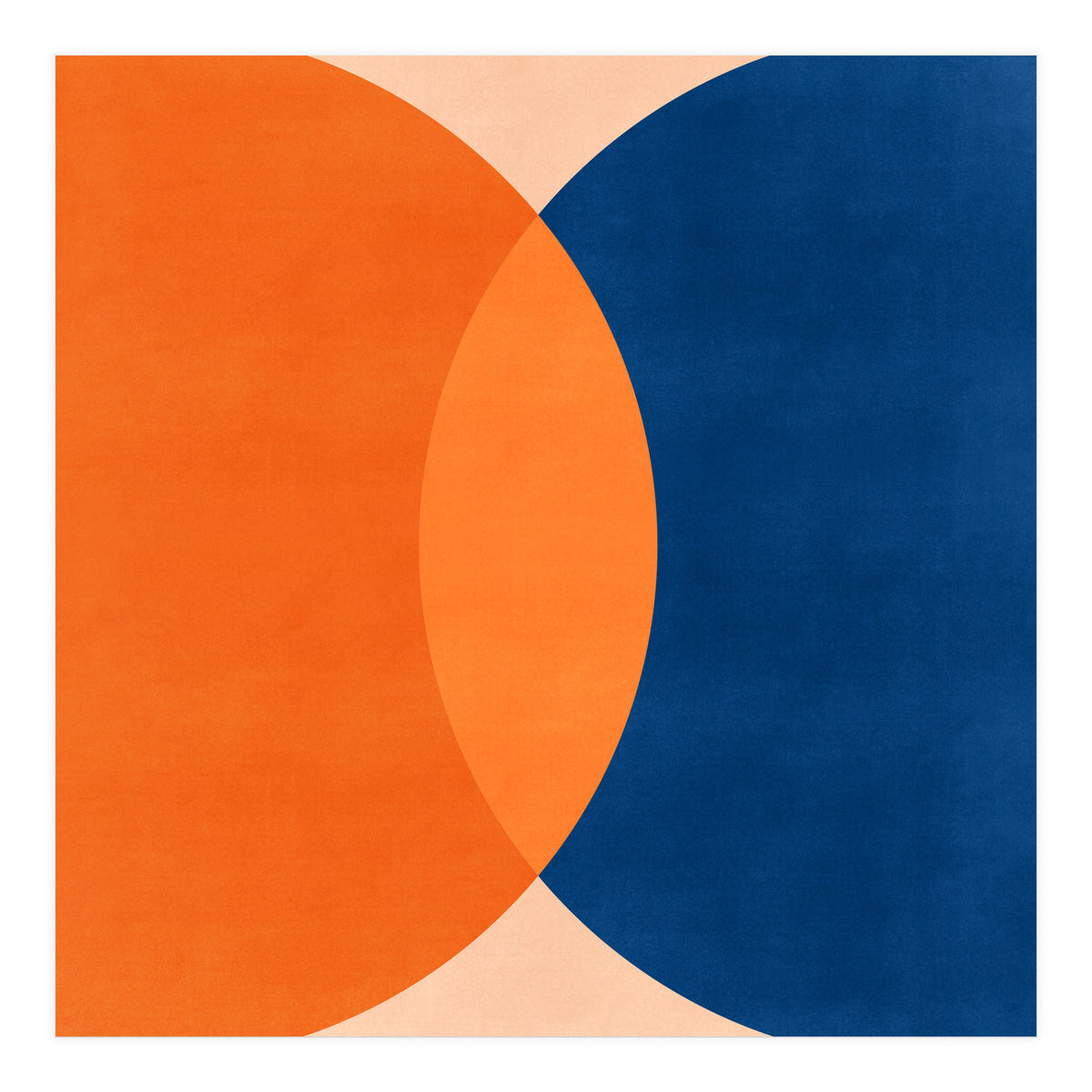 Sun Moon Abstract (Print Only)