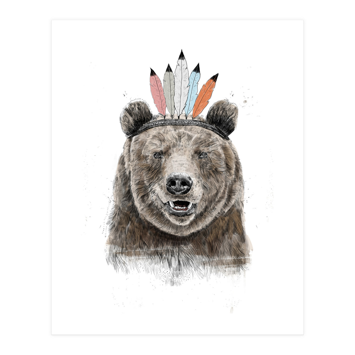Festival Bear (Print Only)