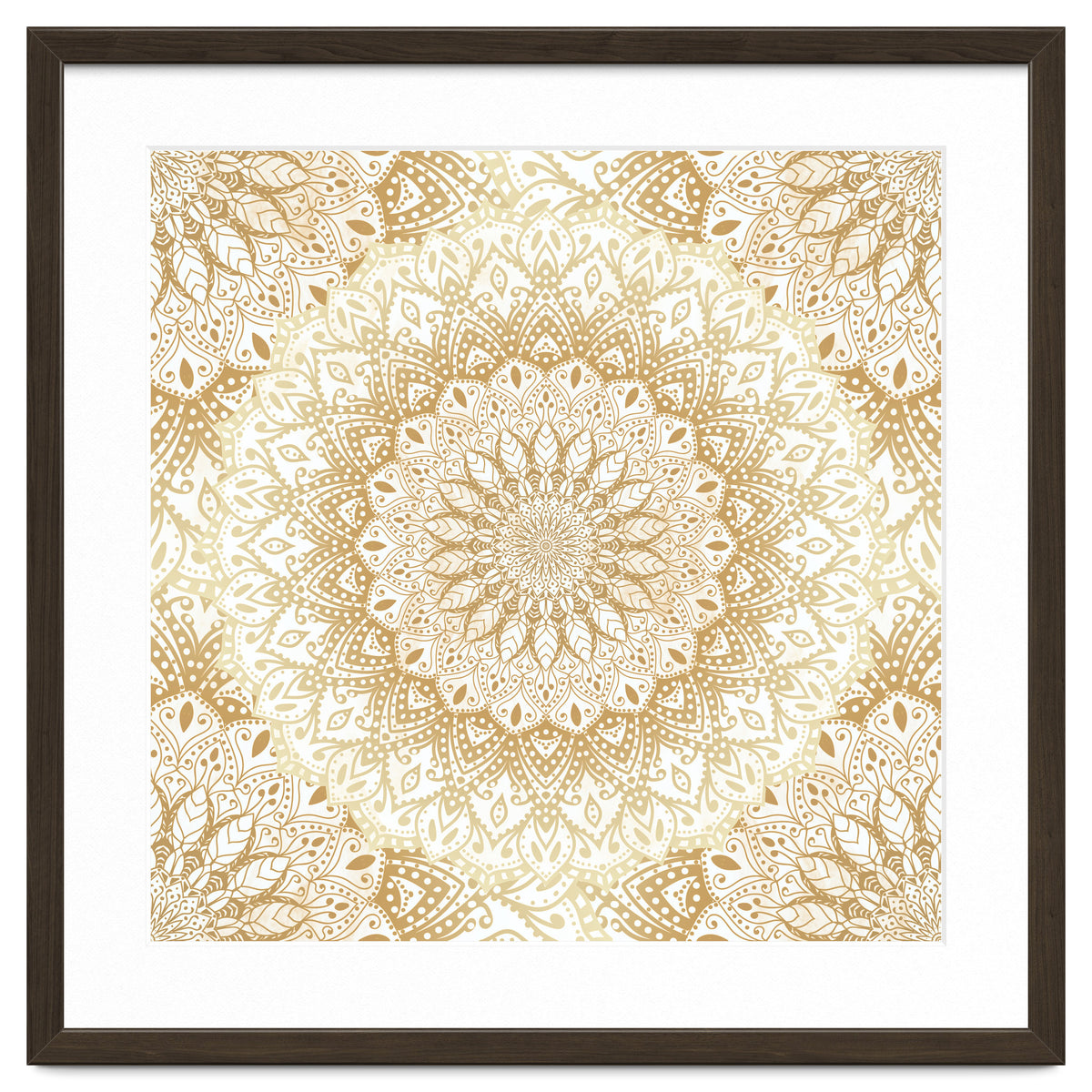 Mandalas For May Gold