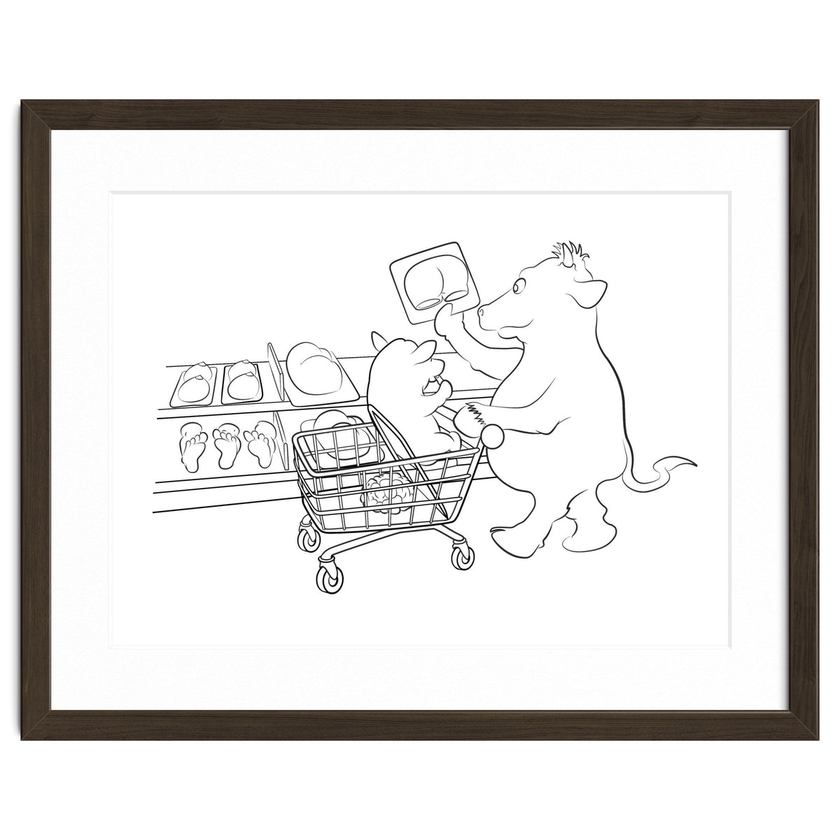 Supermarkey Cow Mandos