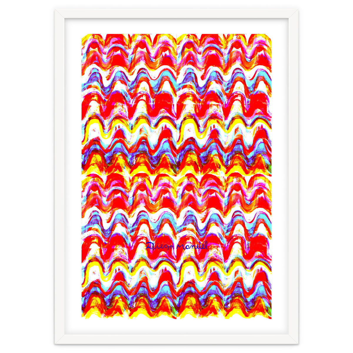 Pop abstract color full