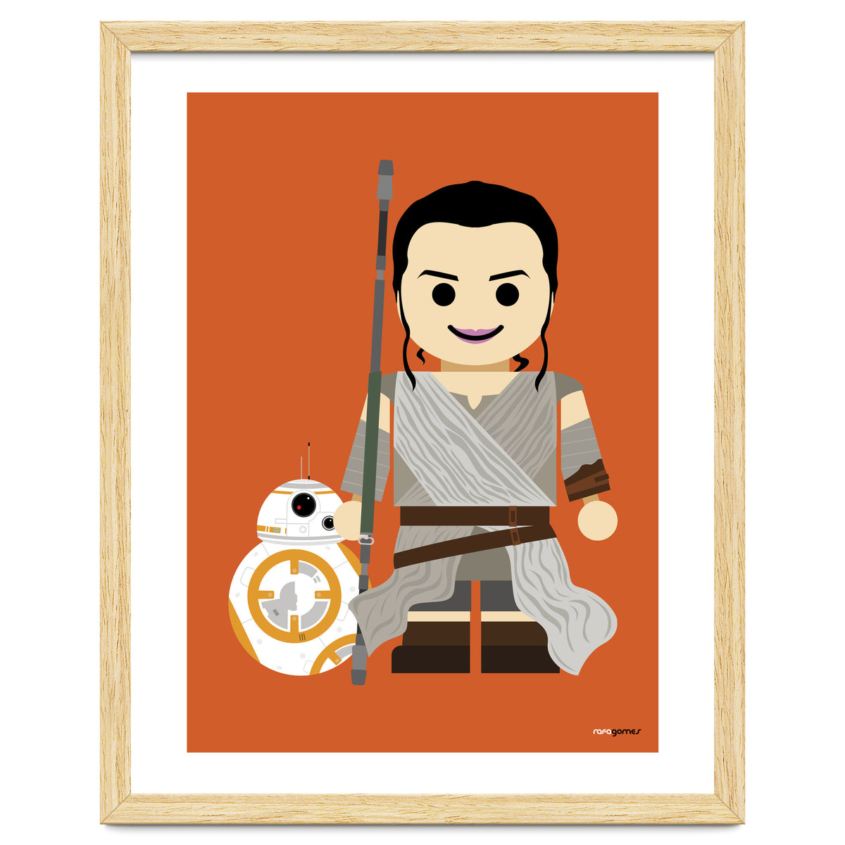 BB8 and Rey Toy