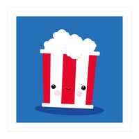 Chill Out Kawaii Popcorn (Print Only)