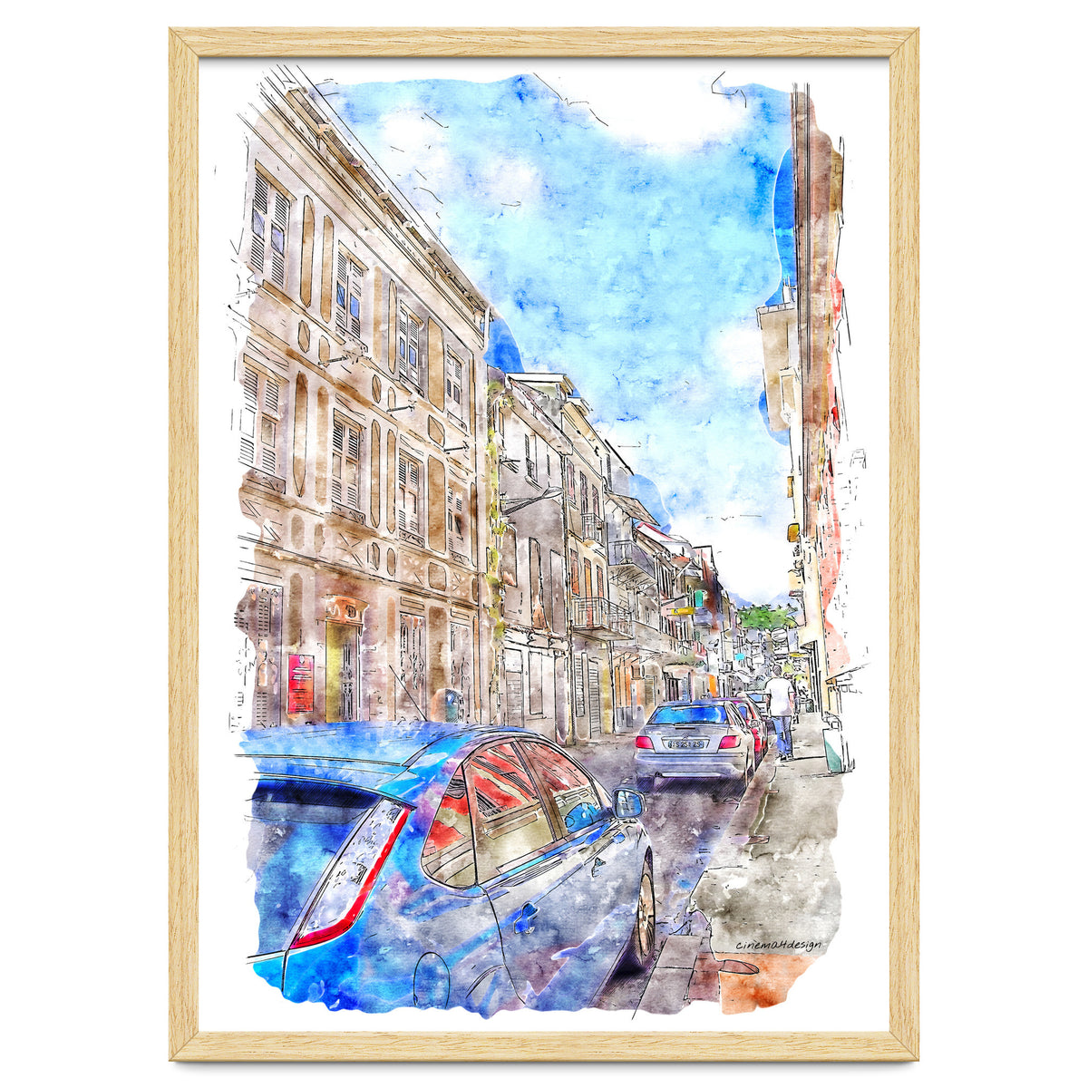 Street of Fort-de-France