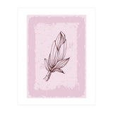 Magnolia Simple Minimal Boho - Botanical Leaves (Print Only) thumbnail