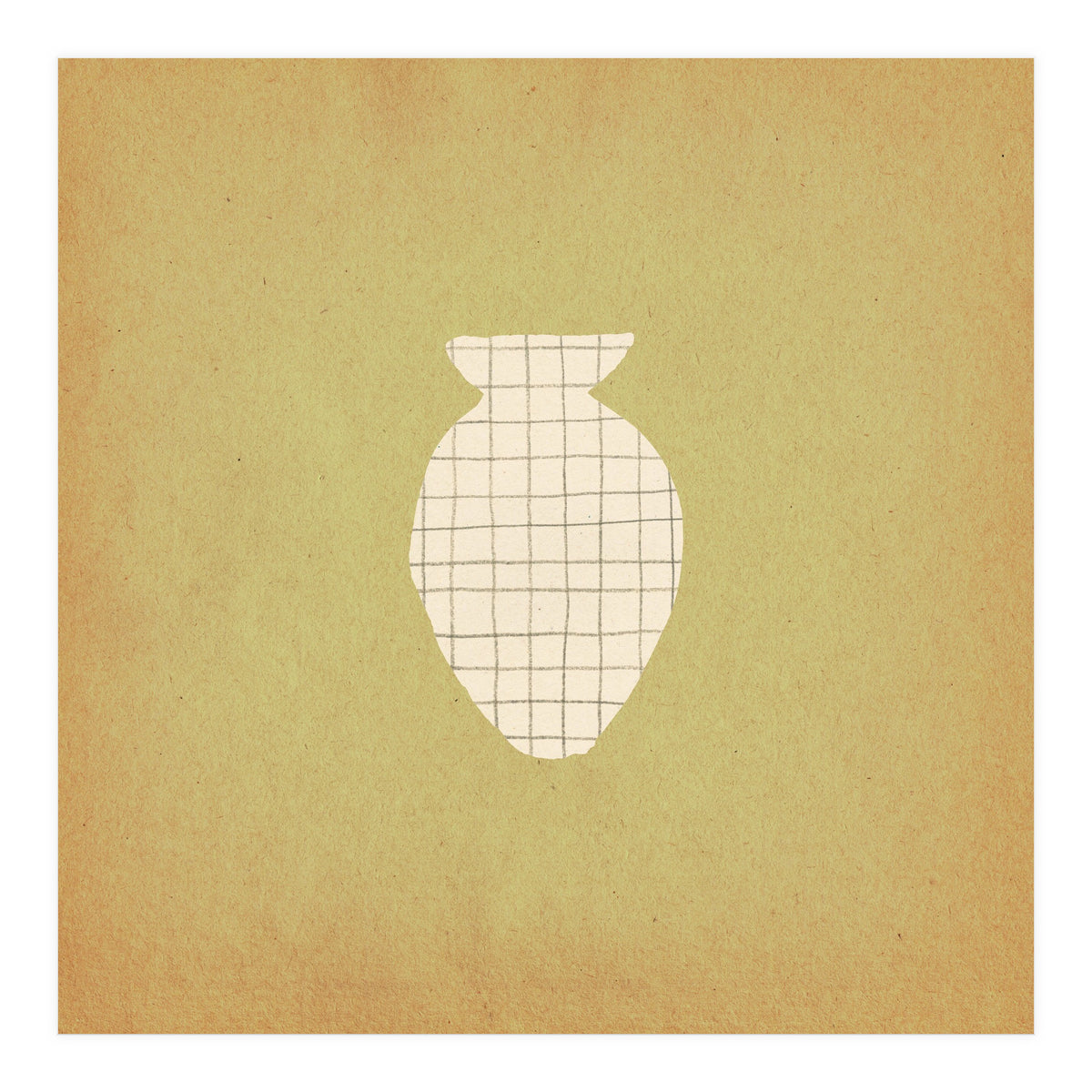 Checkered vase (Print Only)