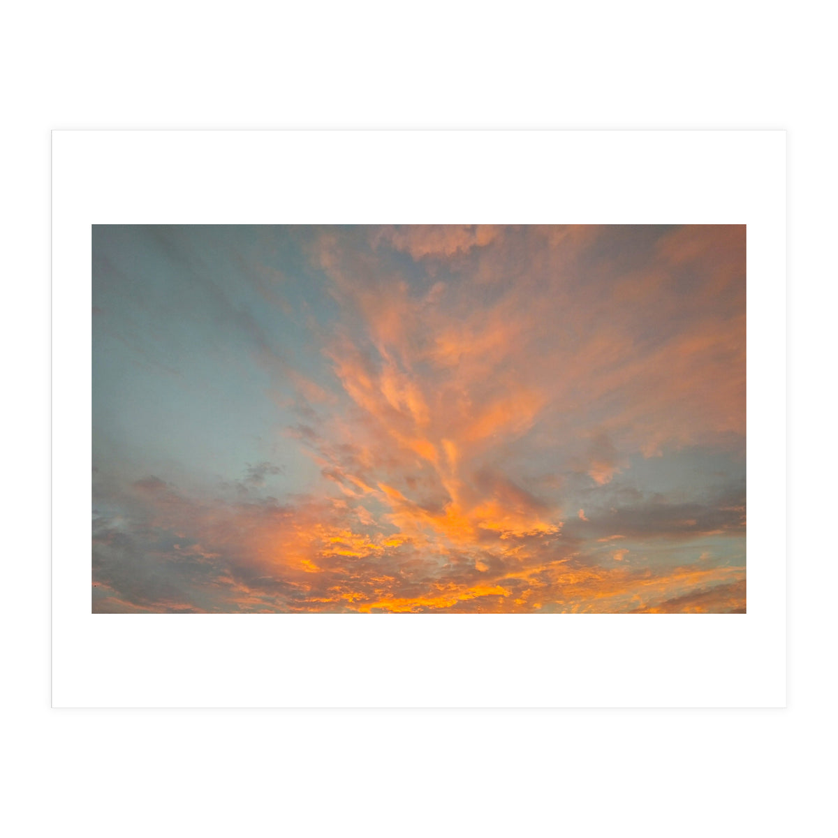 Sunset Rays (Print Only)