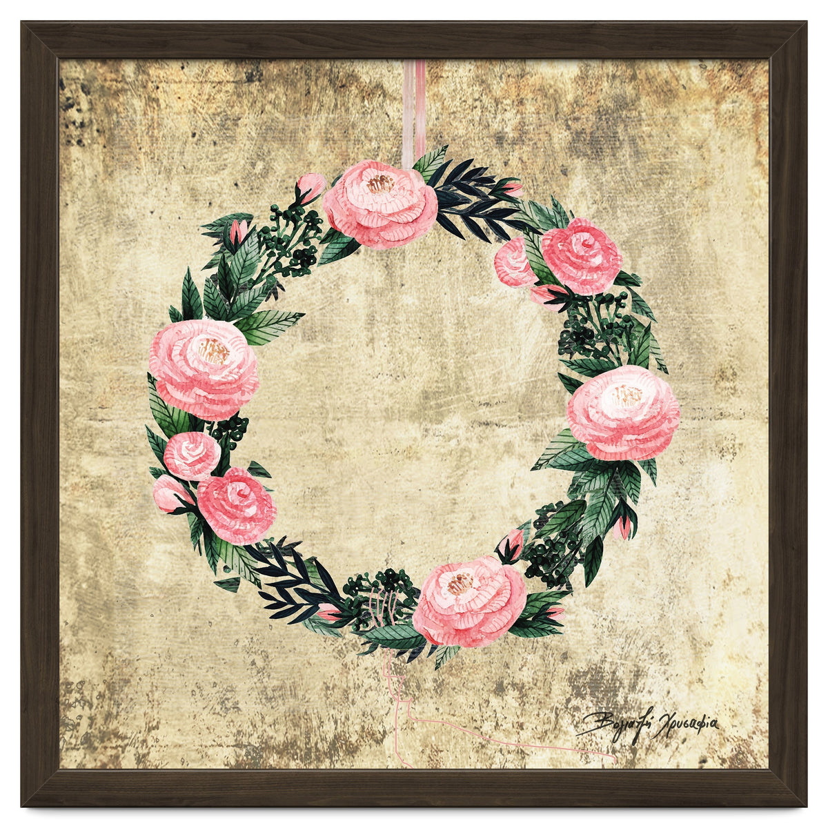 Wreath #Rose Flowers #Royal collection