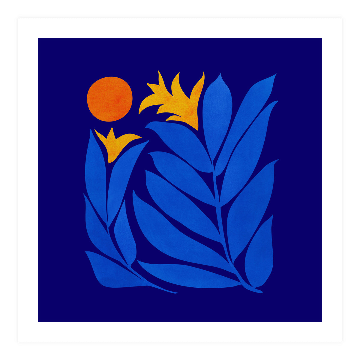 Community Garden At Night (Print Only)