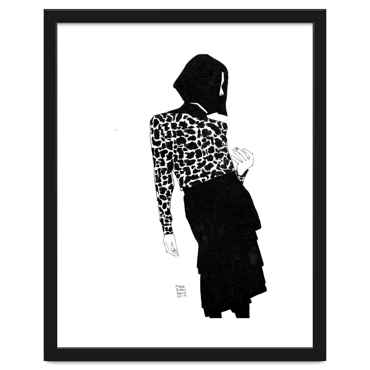 Untitled #39 - Woman in animal print