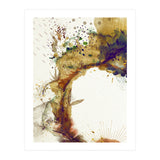 Abstract Floral - Autumn Winds (Print Only) thumbnail