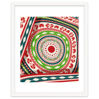 Romanian embroidery background 1