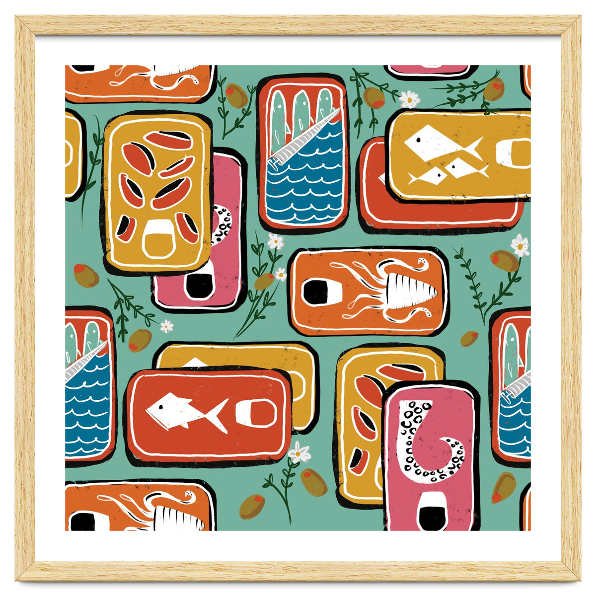 Canned Goods Blue Cadet