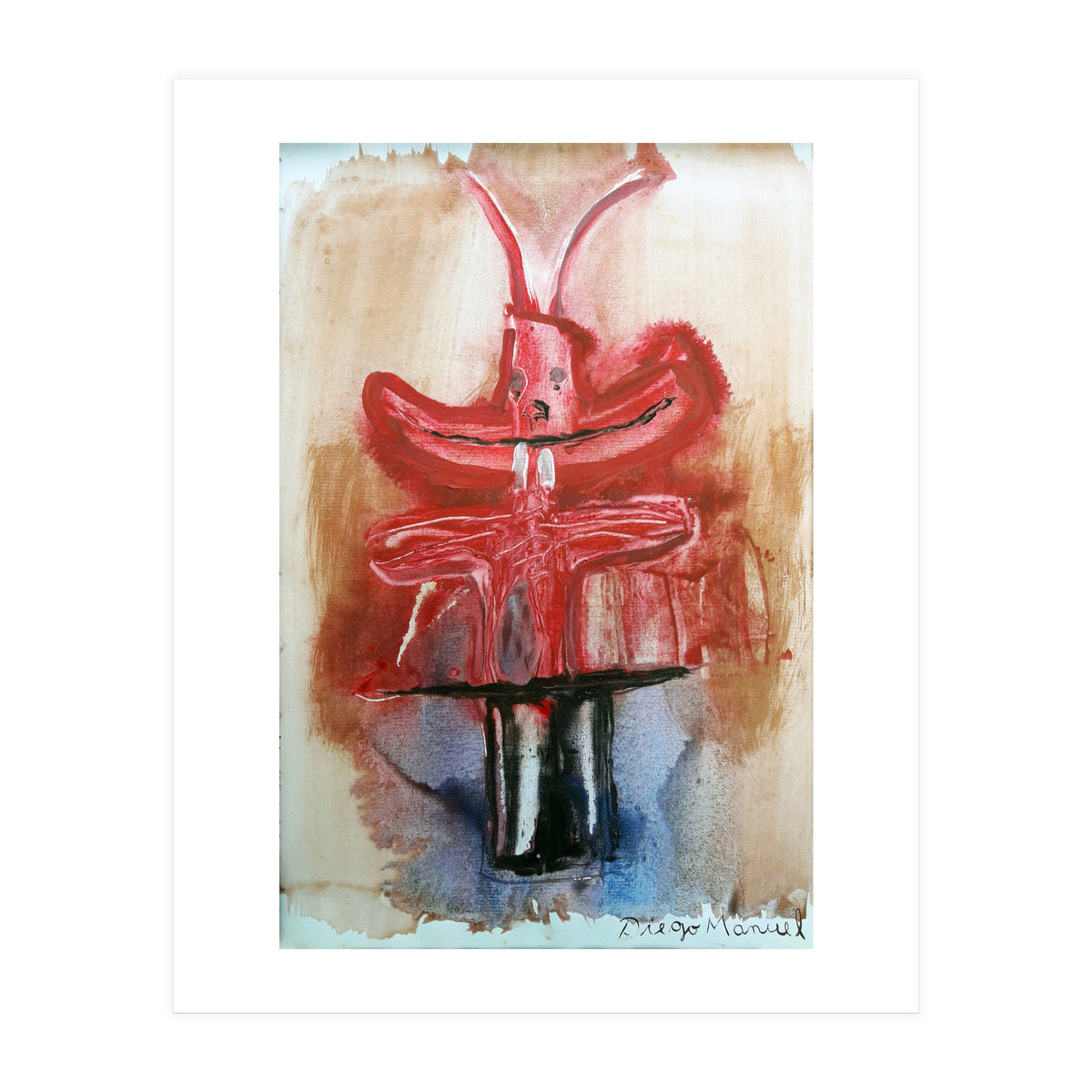 Conejo en la galera (Print Only)