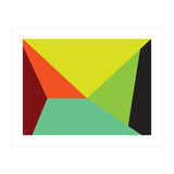 Geometric Shapes No. 31 -  yellow, orange & green (Print Only) thumbnail