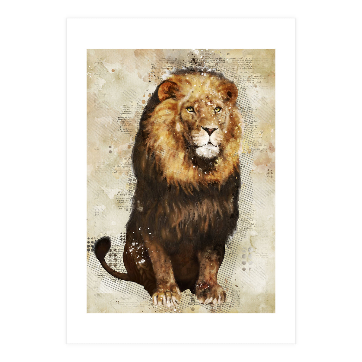 Lion (Print Only)