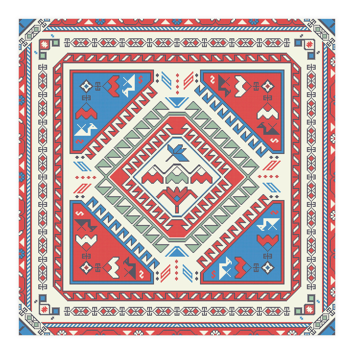 Georgian rug 1 (Print Only)