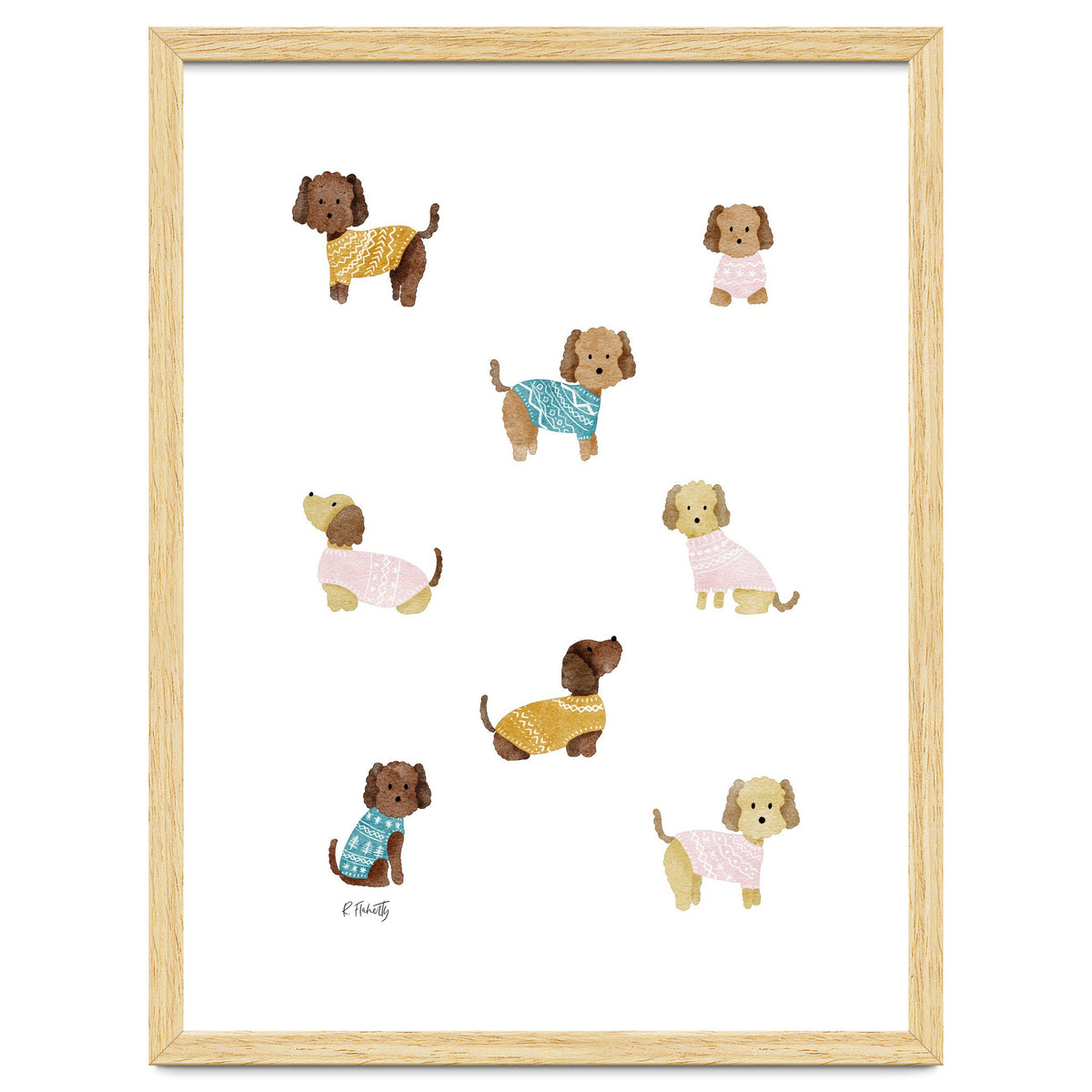 Cockapoo Dogs in Jumpers