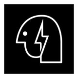 Head Lightning_Black (Print Only) thumbnail